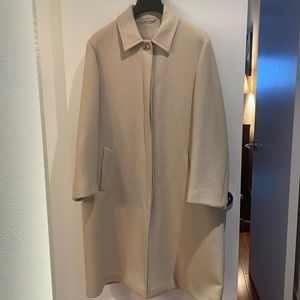 Vintage Manrico cashmere unlined coat